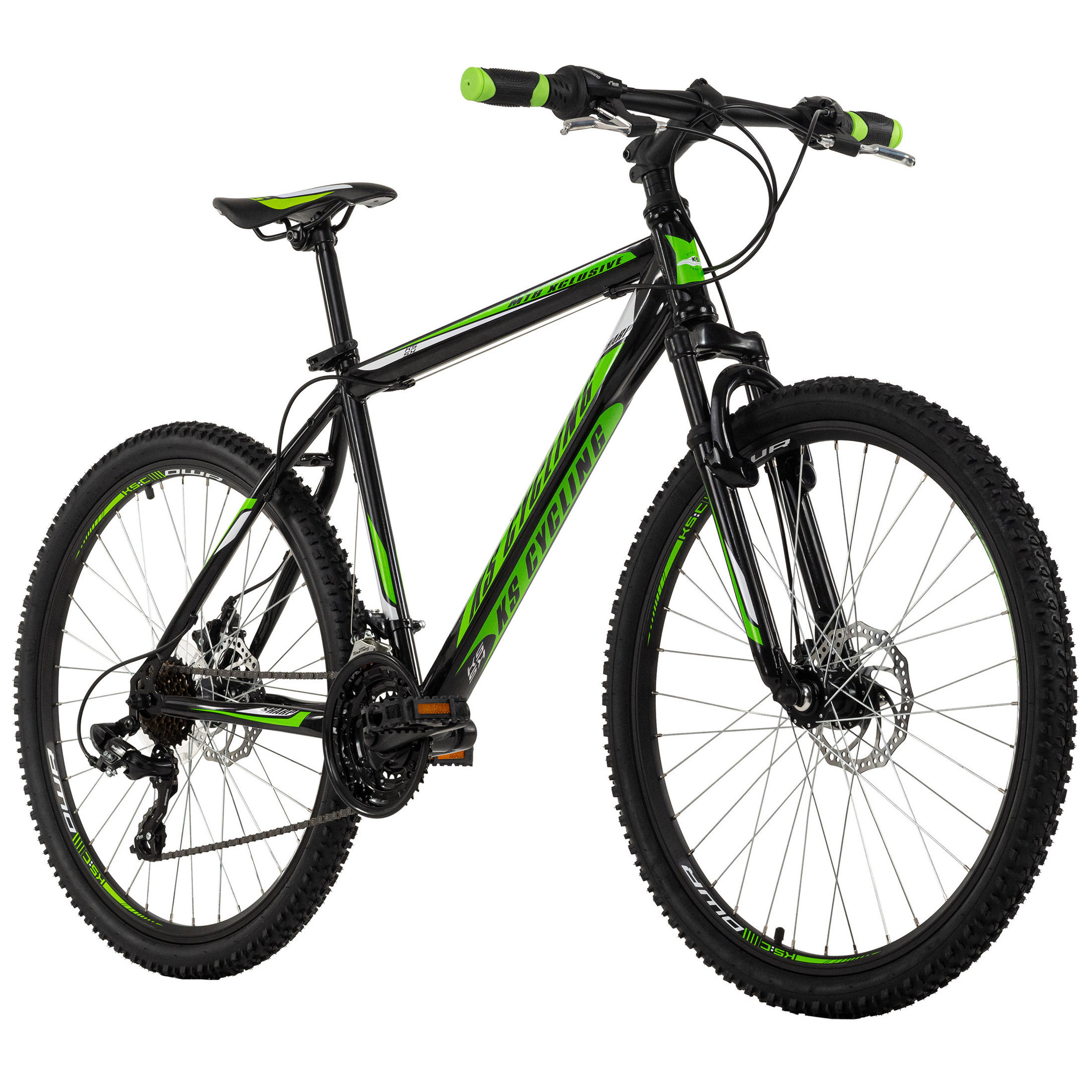 KS Cycling Mountainbike Hardtail 26 Zoll Sharp schwarz-grün schwarz-grün  Größe: 46 cm | Weltbild.de