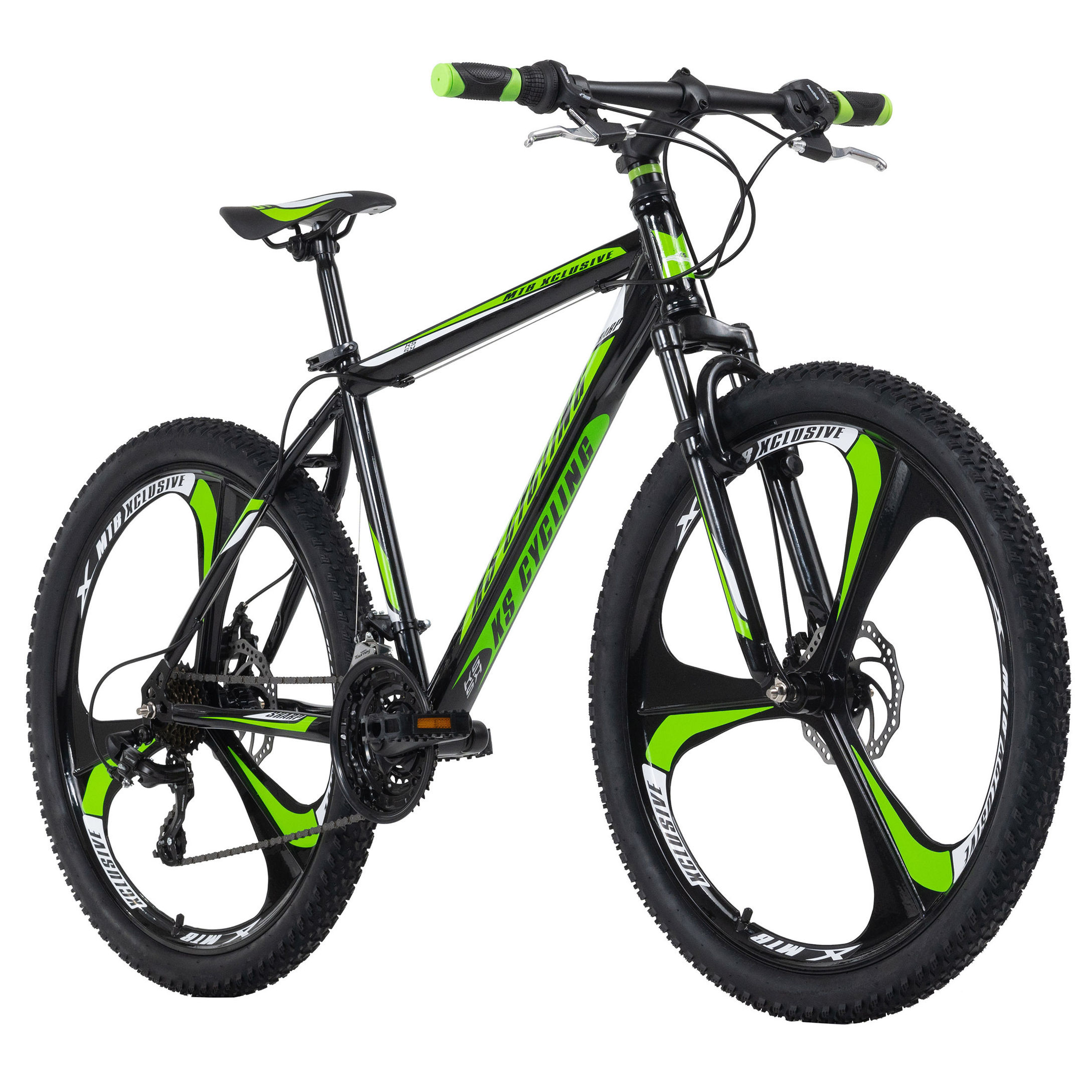 KS Cycling Mountainbike Hardtail 26 Zoll Sharp schwarz-grün schwarz-grün  Größe: 51 cm | Weltbild.de