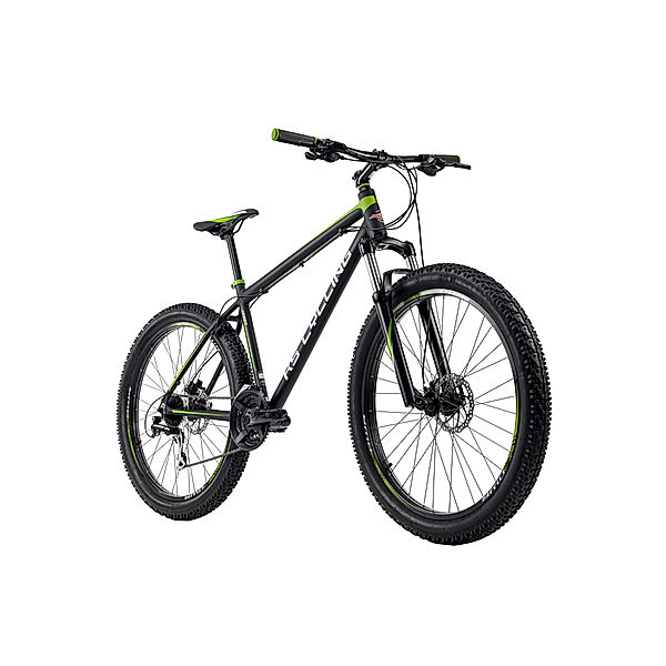 KS Cycling Mountainbike Hardtail 27,5 Xceed Schwarz-grün (Größe: 50 cm)