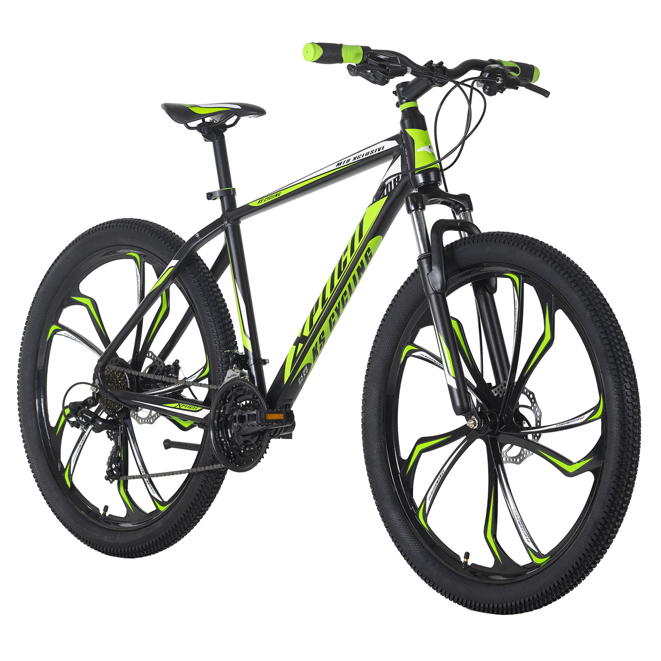 KS Cycling Mountainbike Hardtail 27,5 Zoll Xplicit schwarz-grün Größe: 48  cm | Weltbild.de