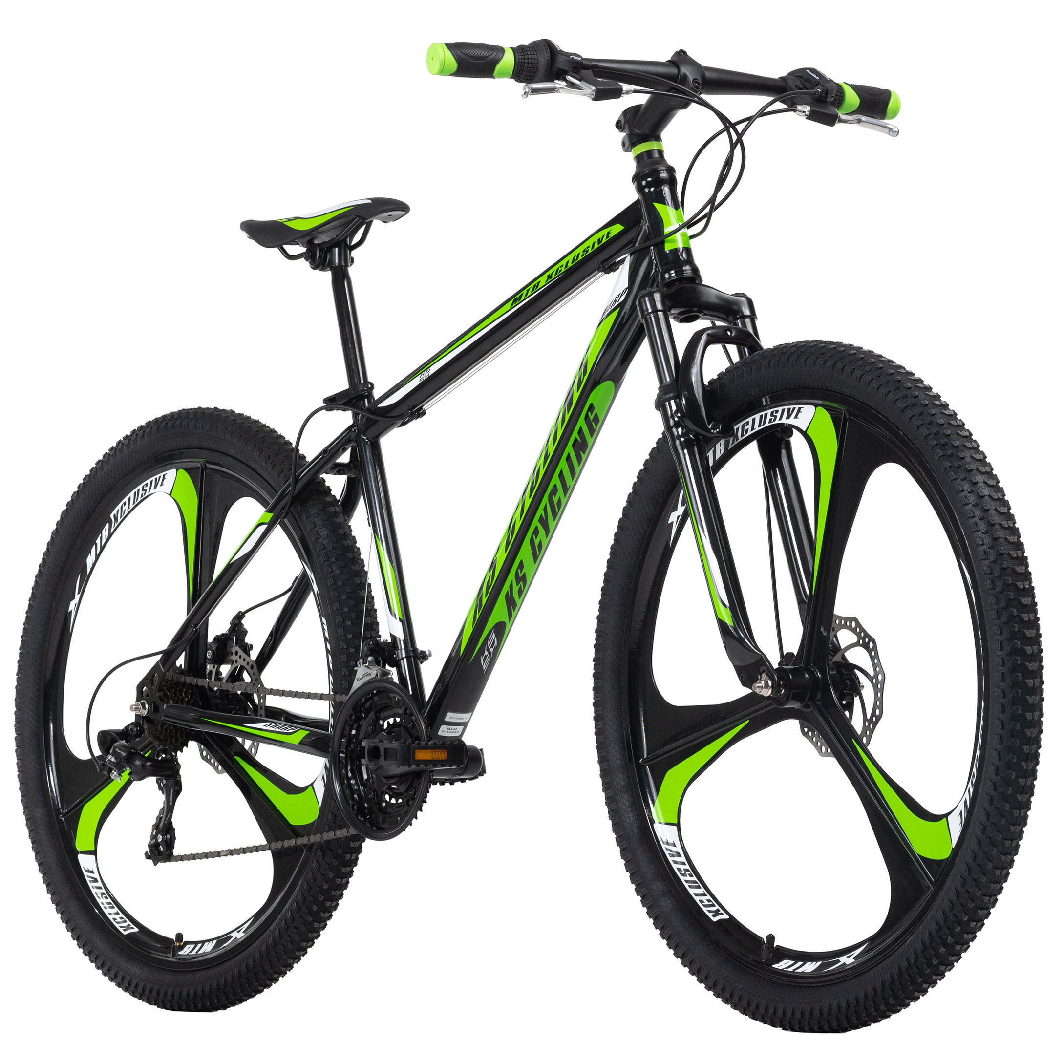 KS Cycling Mountainbike Hardtail 29 Zoll Sharp schwarz-grün Größe: 46 cm |  Weltbild.de
