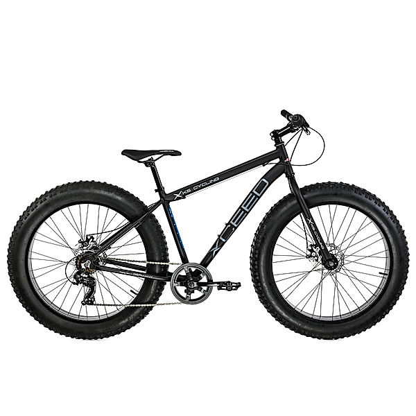 KS Cycling Mountainbike MTB Fatbike Xceed Schwarz