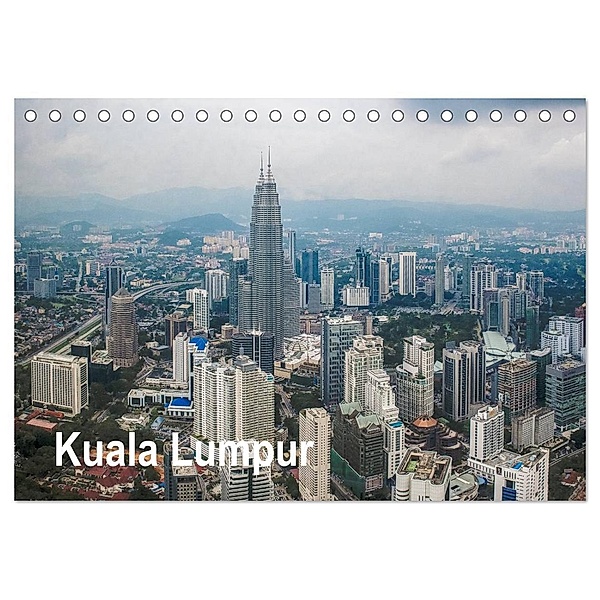 Kuala Lumpur (Tischkalender 2024 DIN A5 quer), CALVENDO Monatskalender, Dieter Gödecke