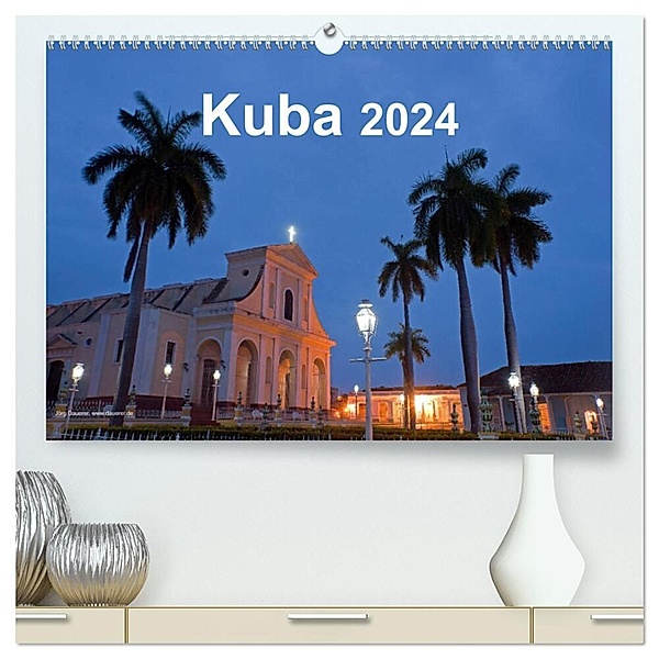 Kuba 2024 (hochwertiger Premium Wandkalender 2024 DIN A2 quer), Kunstdruck in Hochglanz, Jörg Dauerer