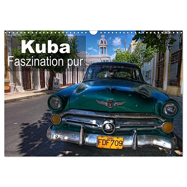 Kuba - Faszination pur (Wandkalender 2024 DIN A3 quer), CALVENDO Monatskalender, Thomas Münter