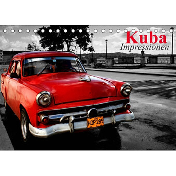 Kuba - Impressionen (Tischkalender 2022 DIN A5 quer), Elisabeth Stanzer
