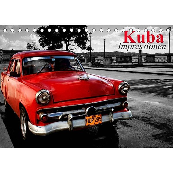 Kuba - Impressionen (Tischkalender 2023 DIN A5 quer), Elisabeth Stanzer