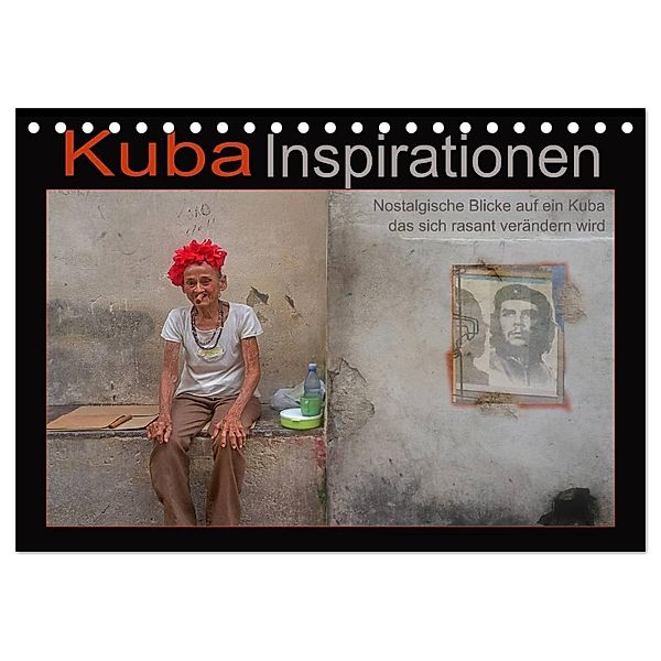 Kuba Inspirationen (Tischkalender 2024 DIN A5 quer), CALVENDO Monatskalender, H.T.Manfred Zimmermann