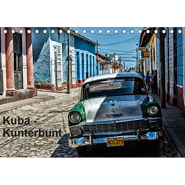 Kuba - Kunterbunt (Tischkalender 2019 DIN A5 quer), Hans-Jürgen Sommer