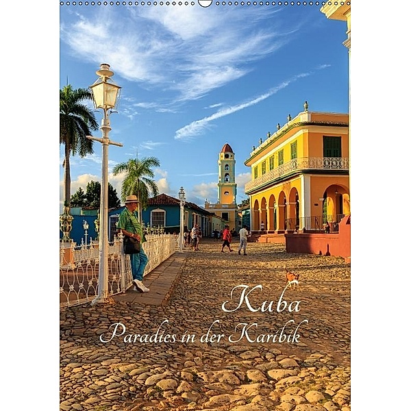 Kuba - Paradies in der Karibik (Wandkalender 2017 DIN A2 hoch), Reemt Peters-Hein