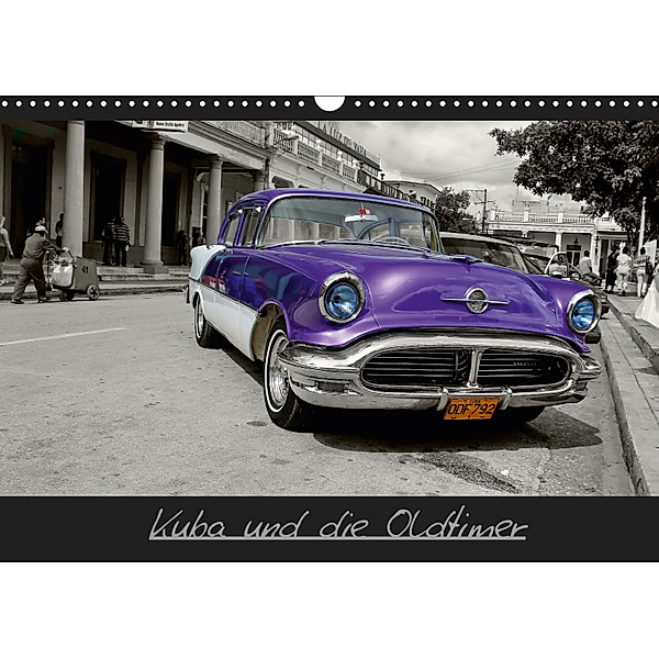 Kuba und die Oldtimer (Wandkalender 2019 DIN A3 quer), M. Polok