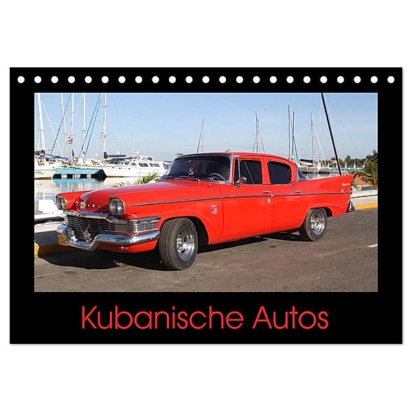 Kubanische Autos (Tischkalender 2025 DIN A5 quer), CALVENDO Monatskalender, Calvendo, NiLo