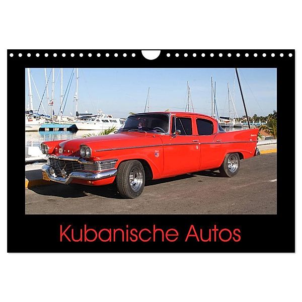Kubanische Autos (Wandkalender 2024 DIN A4 quer), CALVENDO Monatskalender, NiLo