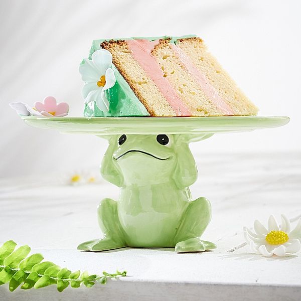 Kuchenplatte Frosch Grün