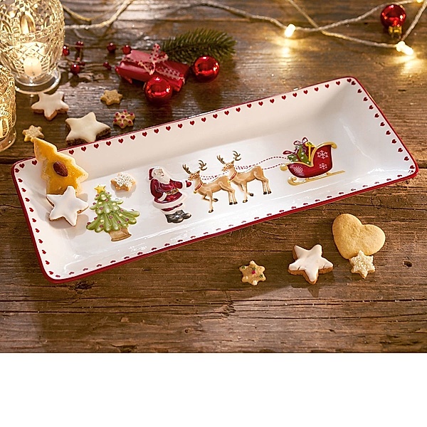 Kuchenplatte Traditional Christmas