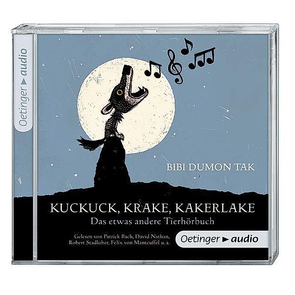 Kuckuck, Krake, Kakerlake.Bd.1,1 Audio-CD, Bibi Dumon Tak