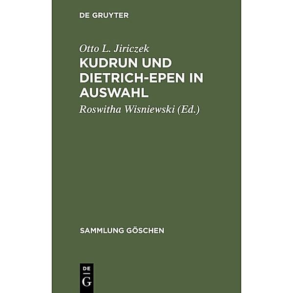 Kudrun und Dietrich-Epen in Auswahl, Otto L. Jiriczek