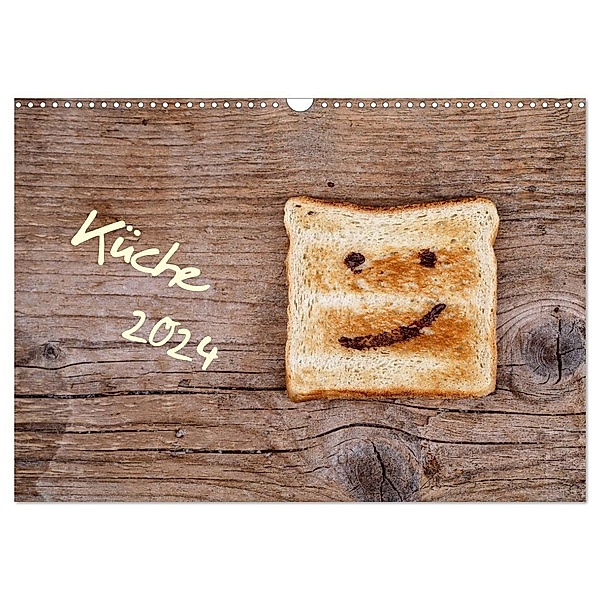 Küche (Wandkalender 2024 DIN A3 quer), CALVENDO Monatskalender, Nailia Schwarz