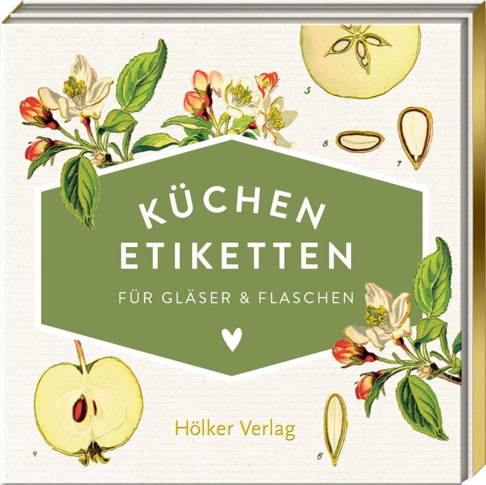 Küchen-Etiketten für Gläser & Flaschen Äpfel, Küchenpapeterie | Weltbild.at