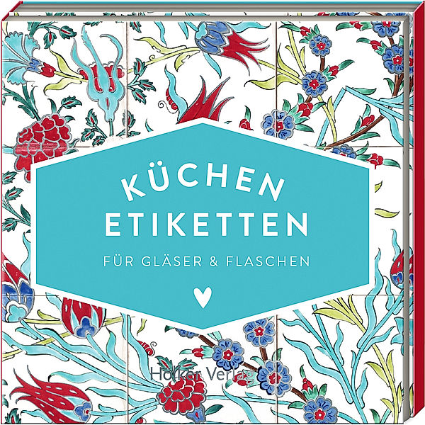 Küchen-Etiketten für Gläser & Flaschen (Türkis, Hölker Küchenpapeterie)