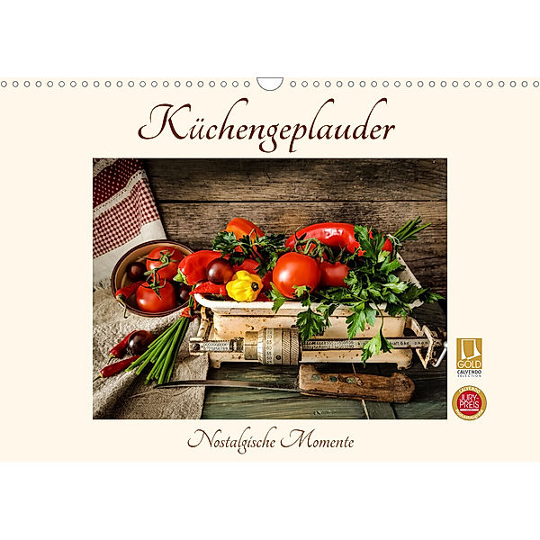 Küchengeplauder - Nostalgische Momente (Wandkalender 2023 DIN A3 quer), Eva Ola Feix