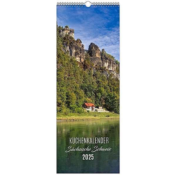 Küchenkalender Sächsische Schweiz 2025, K4 Verlag, Peter Schubert