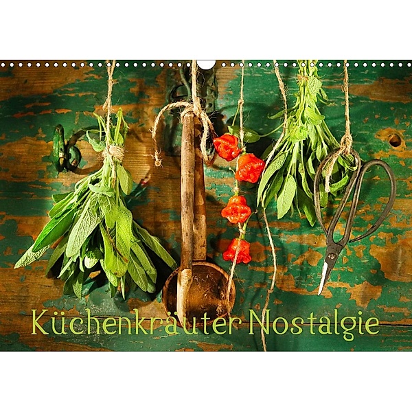 Küchenkräuter Nostalgie (Wandkalender 2020 DIN A3 quer), Ola Feix