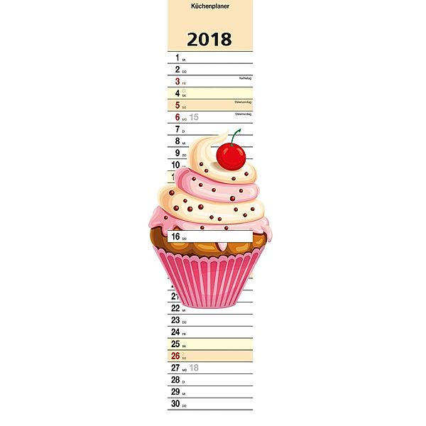 Küchenplaner Cupcake 2017