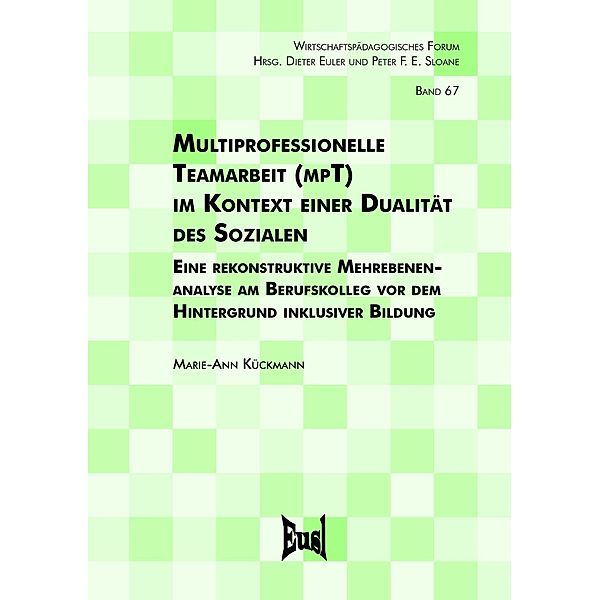 Kückmann, M: Multiprofessionelle Teamarbeit (mpT) im Kontext, Marie-Ann Kückmann