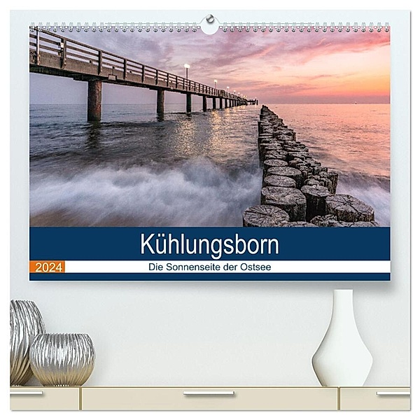 Kühlungsborn - Die Sonnenseite der Ostsee (hochwertiger Premium Wandkalender 2024 DIN A2 quer), Kunstdruck in Hochglanz, Marc-Sven Kirsch