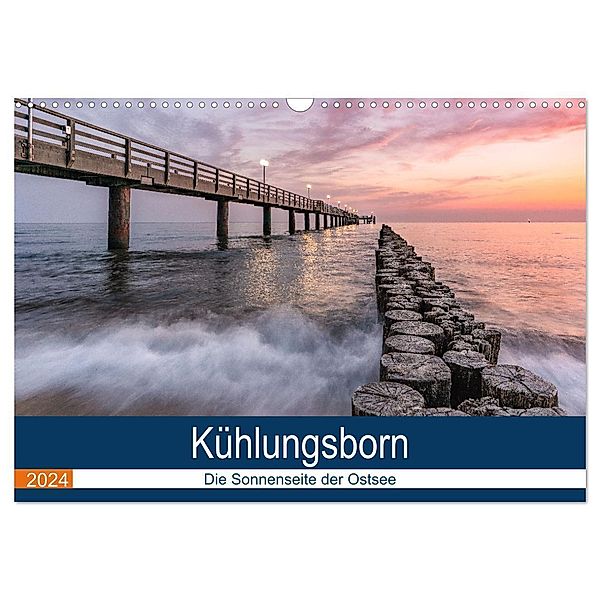 Kühlungsborn - Die Sonnenseite der Ostsee (Wandkalender 2024 DIN A3 quer), CALVENDO Monatskalender, Marc-Sven Kirsch