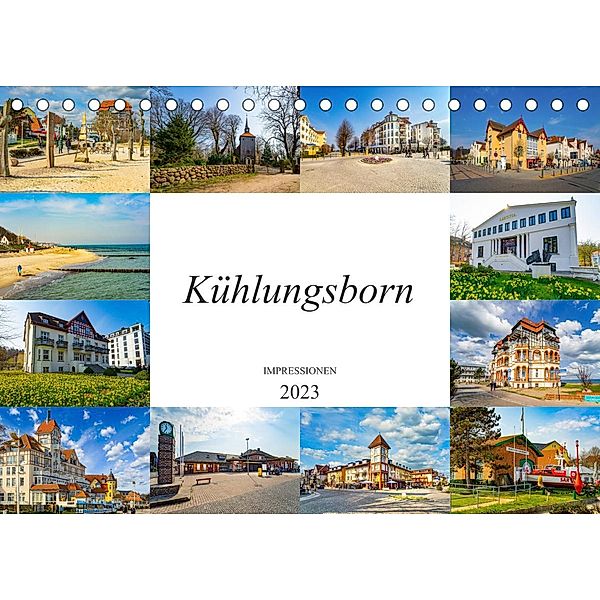 Kühlungsborn Impressionen (Tischkalender 2023 DIN A5 quer), Dirk Meutzner