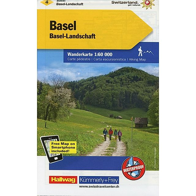 Kümmerly+Frey Karte Basel Wanderkarte Buch versandkostenfrei bei  Weltbild.ch bestellen