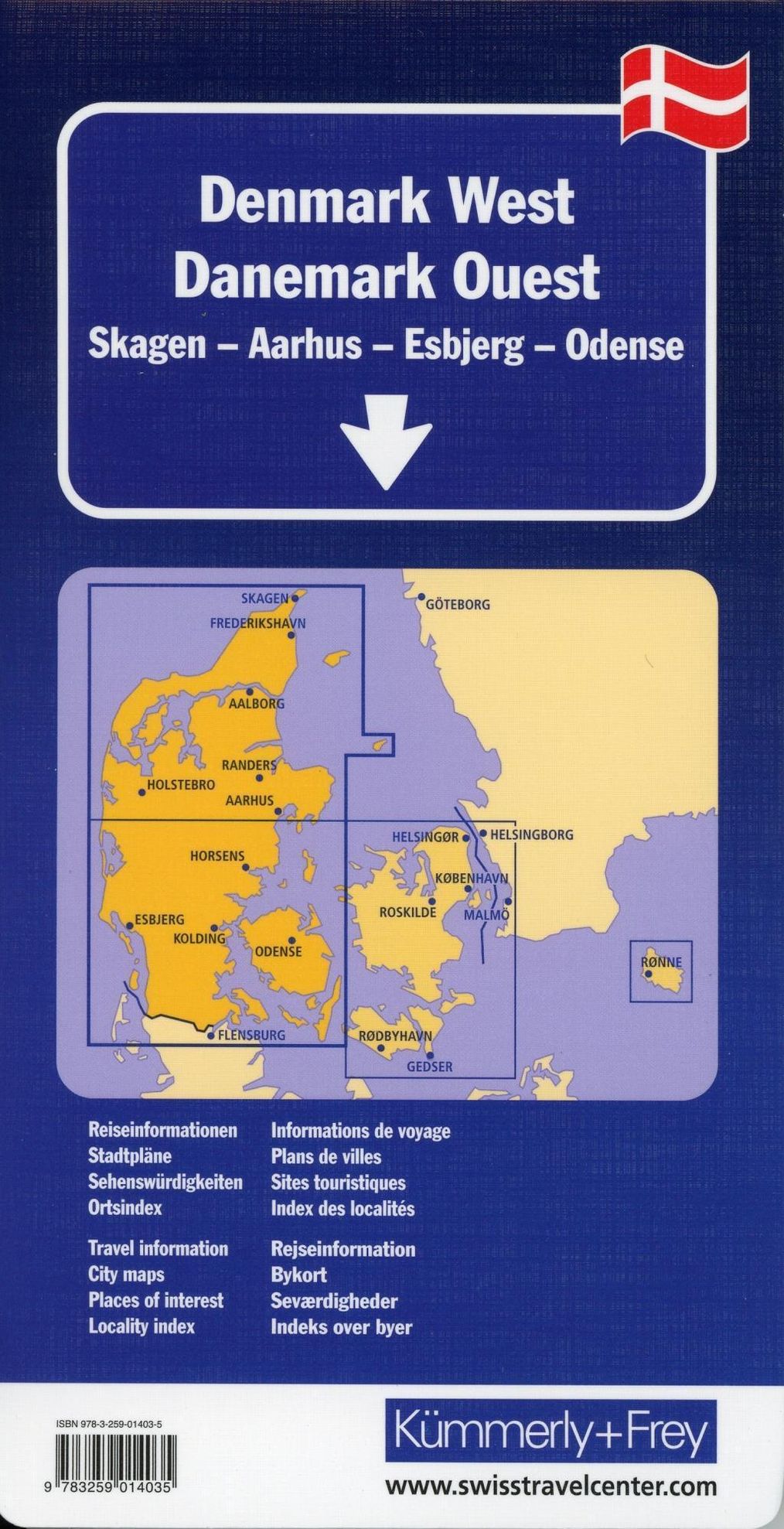 Kummerly Frey Karte Danemark West Regionalkarte Buch Versandkostenfrei Bei Weltbild De Bestellen