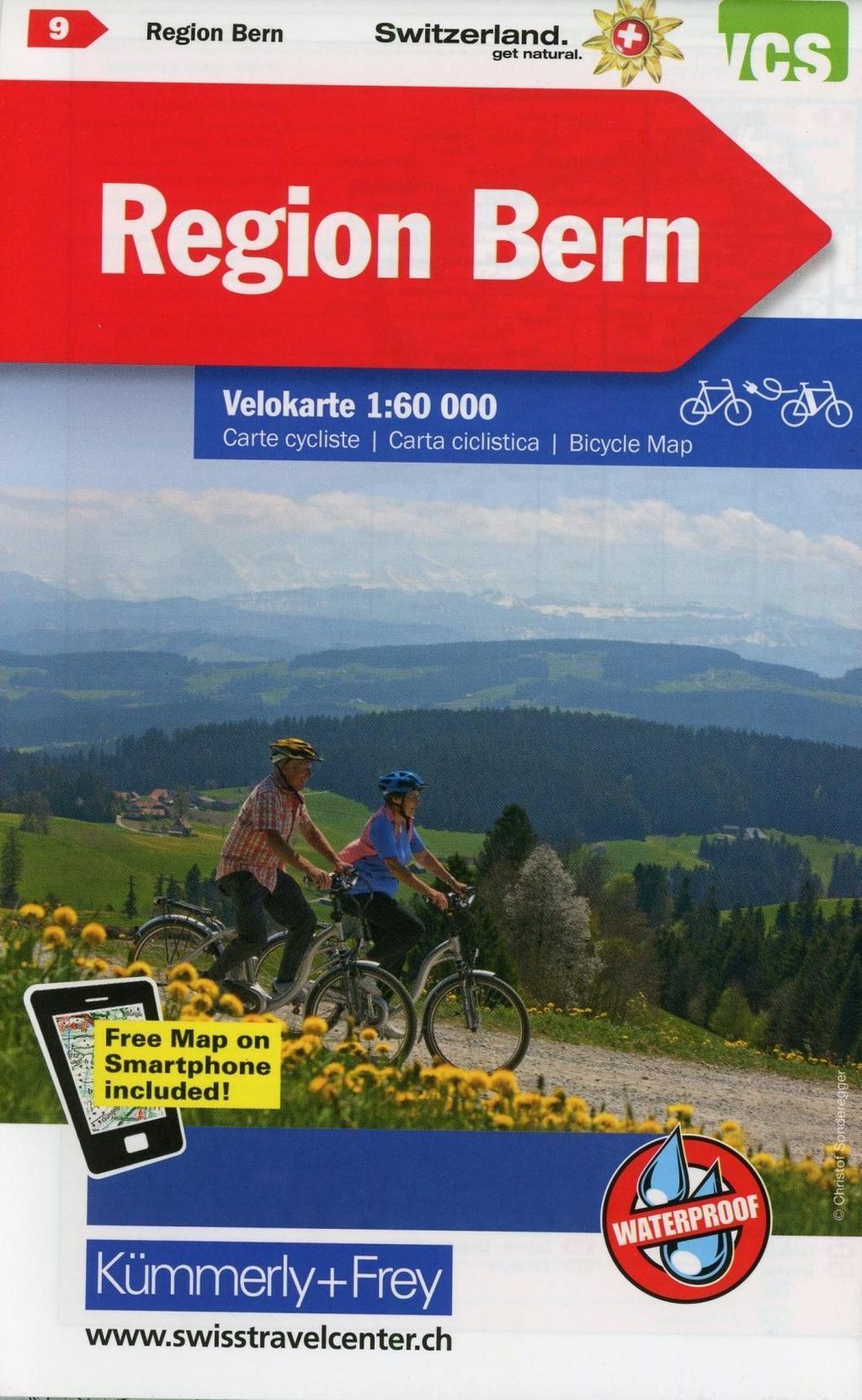 Kümmerly+Frey Karte Region Bern Velokarte Buch versandkostenfrei bei  Weltbild.ch bestellen
