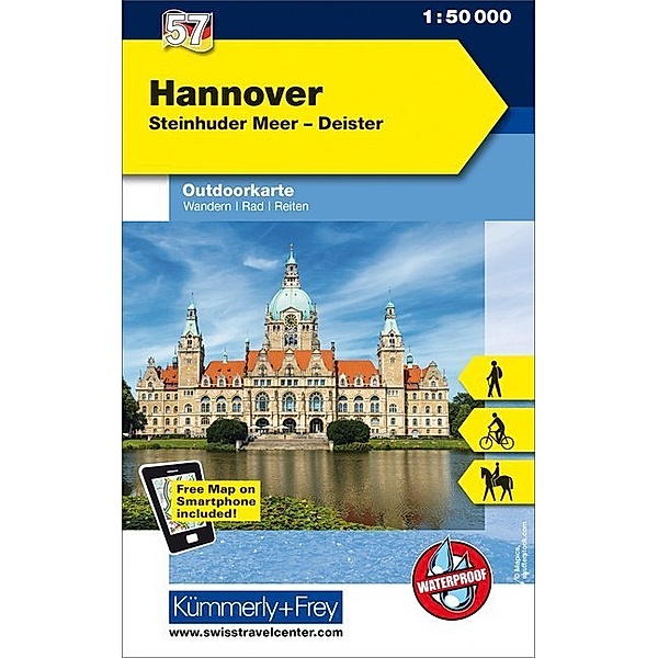 Kümmerly+Frey Outdoorkarte Hannover