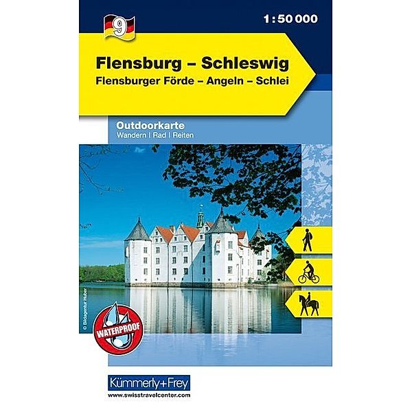 Kümmerly+Frey Outdoorkarten Deutschland / Flensburg - Schleswig Nr. 09 Outdoorkarte Deutschland 1:50 000
