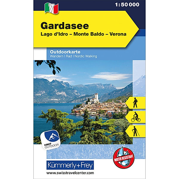 Kümmerly+Frey Outdoorkarten Italien / Kümmerly+Frey Outdoorkarte Gardasee