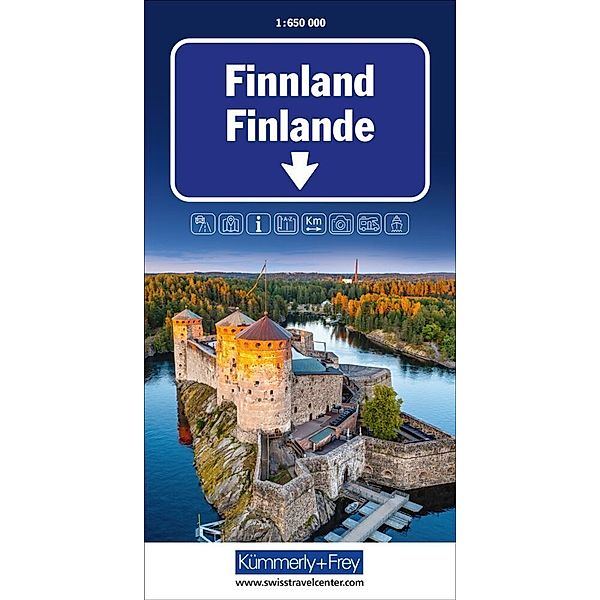 Kümmerly+Frey Strassenkarte Finnland 1:650.000