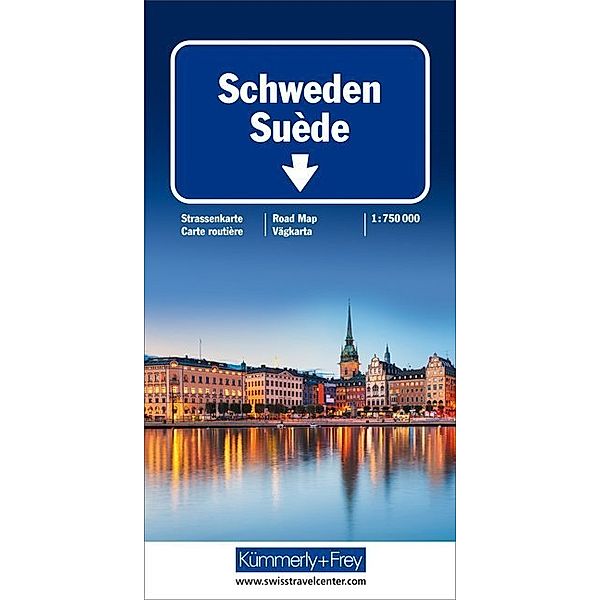 Kümmerly+Frey Strassenkarten / Kümmerly+Frey Karte Schweden