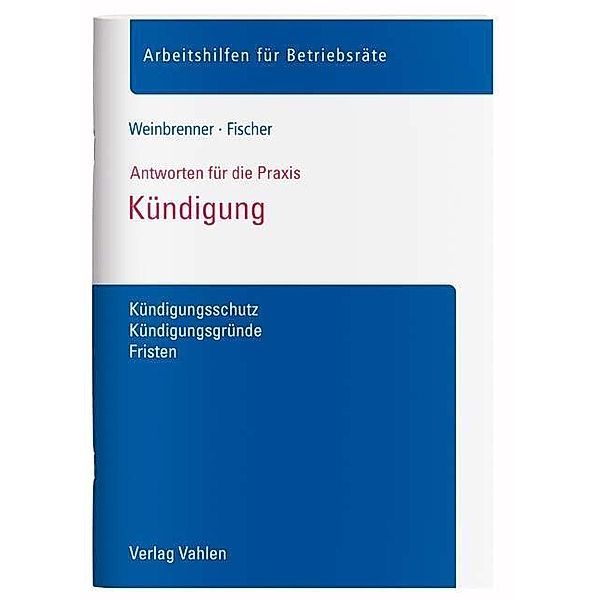 Kündigung, Lars Weinbrenner, Johan Fischer