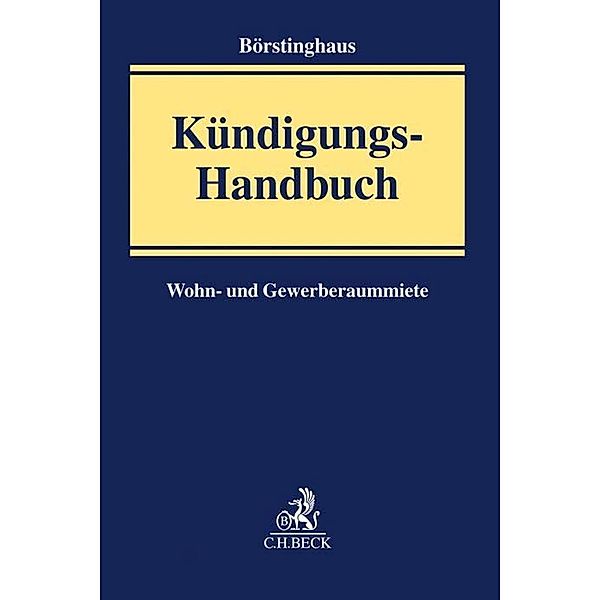 Kündigungs-Handbuch, Ulf P. Börstinghaus