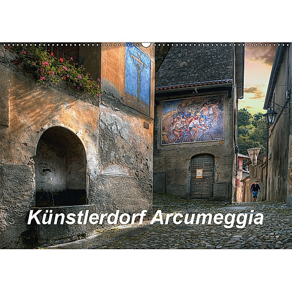 Künstlerdorf Arcumeggia (Wandkalender 2019 DIN A2 quer), Joachim Kalkhof