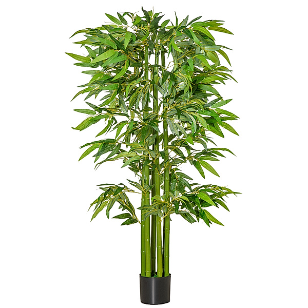 künstliche Pflanze im Bambus Pflanzen Design