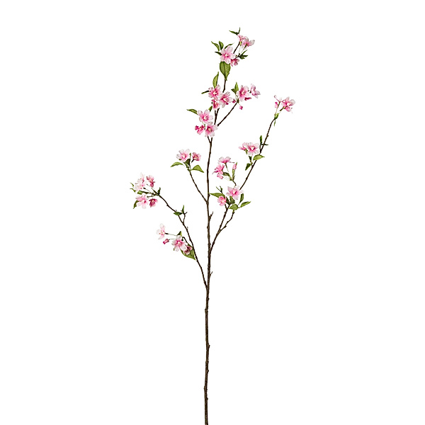 Künstlicher Birnenzweig, 112 cm (Farbe: rosa)