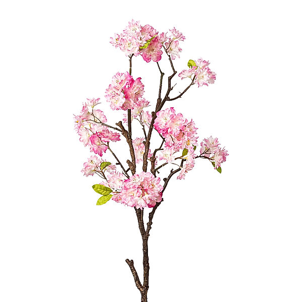 Künstlicher Kirschblüten-Zweig, 84 cm (Farbe: rosa)