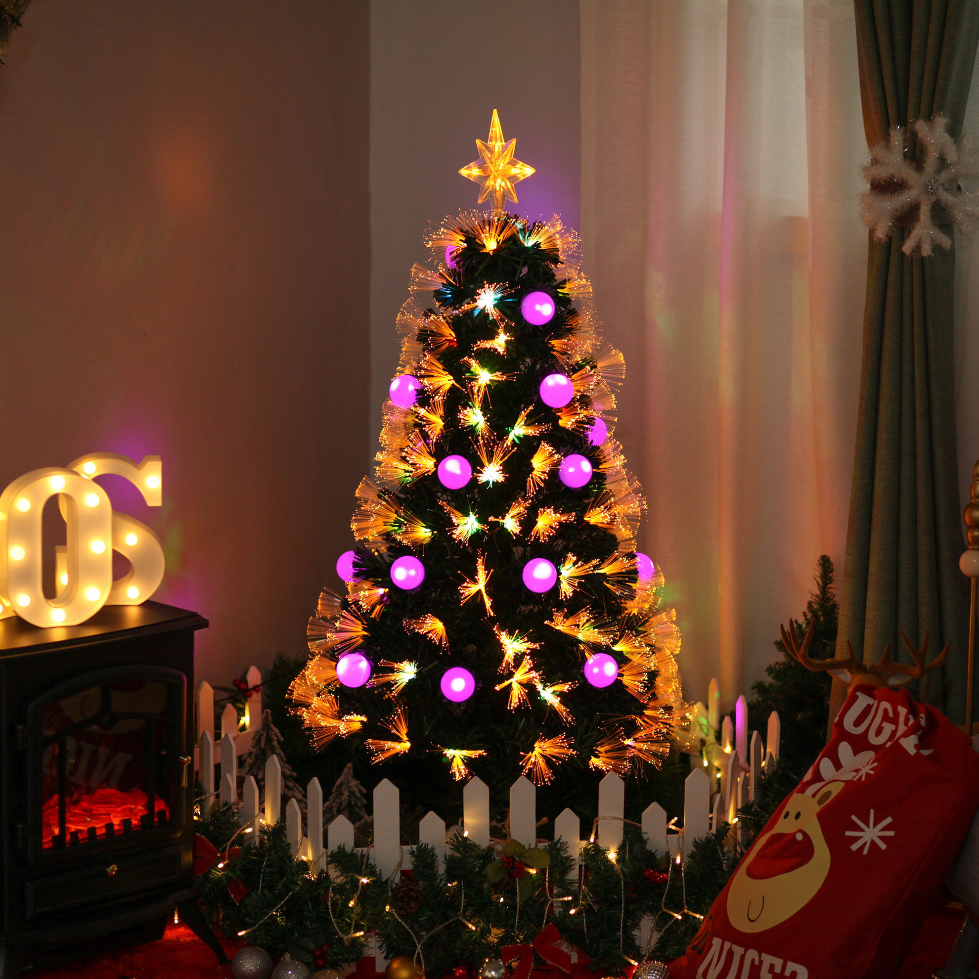 Künstlicher Weihnachtsbaum mit LED Beleuchtung | Weltbild.de