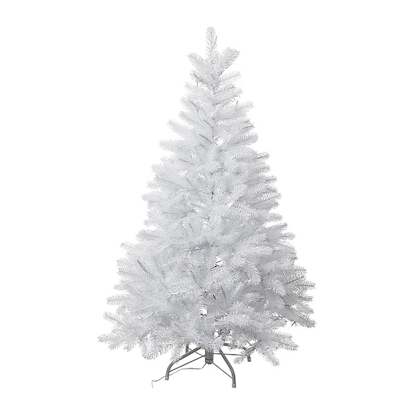 Künstlicher weißer Tannenbaum mit 506 Spitzen, 120 cm
