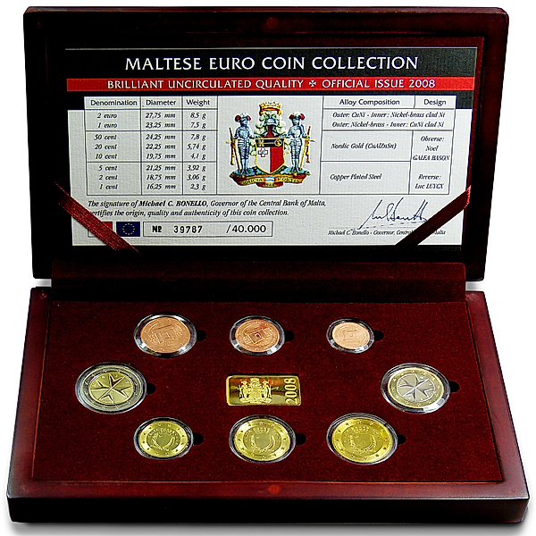 Kürsmünzensatz Malta