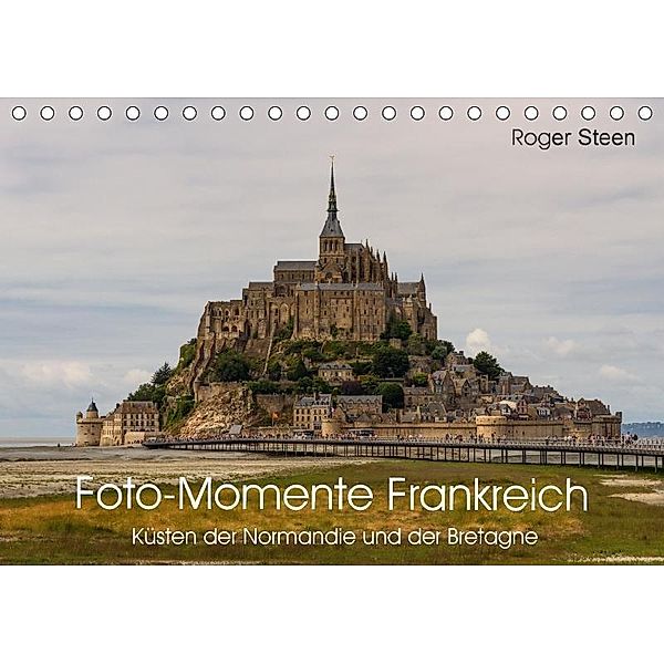 Küsten der Normandie und der Bretagne (Tischkalender 2017 DIN A5 quer), Roger Steen